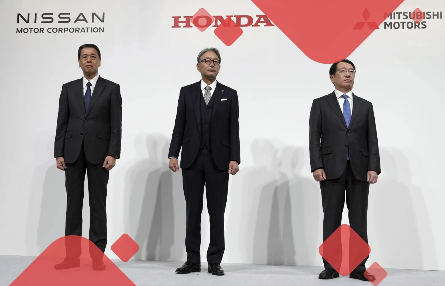 Сообразить на троих: Nissan, Honda и Mitsubishi объединяются