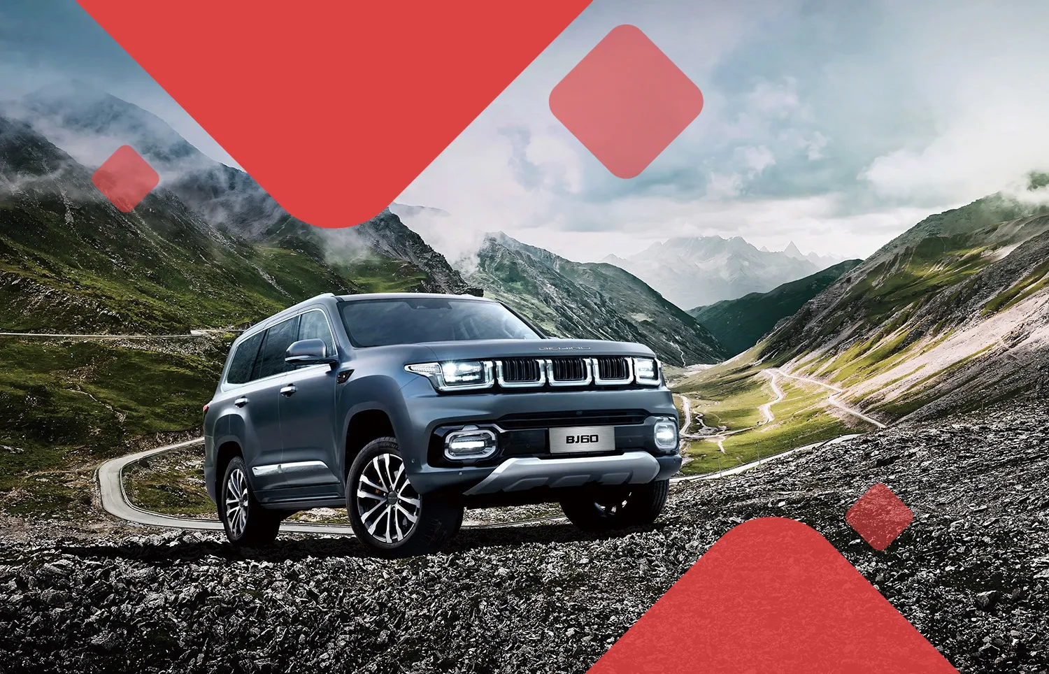 Полноразмерный рамный внедорожник BAIC BJ60