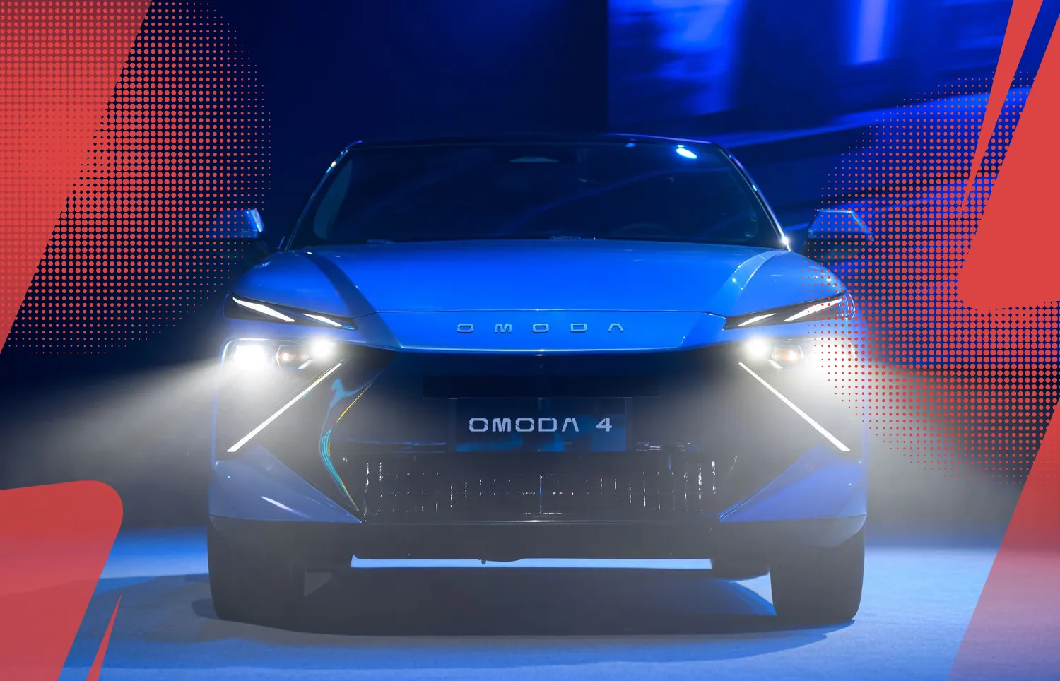 Omoda C4 головной свет