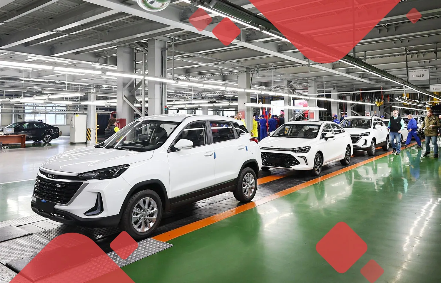 BAIC запускает конвейер: новинки китайского автопрома дешевле 2 миллионов